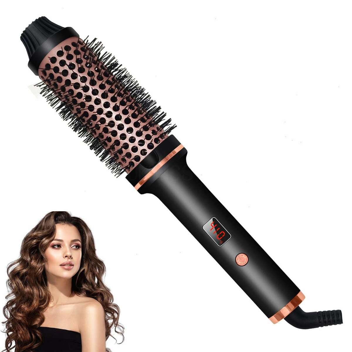 Brosse soufflante rotative 3 en 1