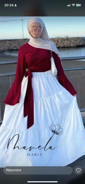 Robe longue "Mavela Maria"