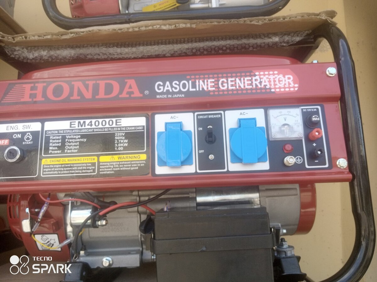 Honder 2.6kva Generator