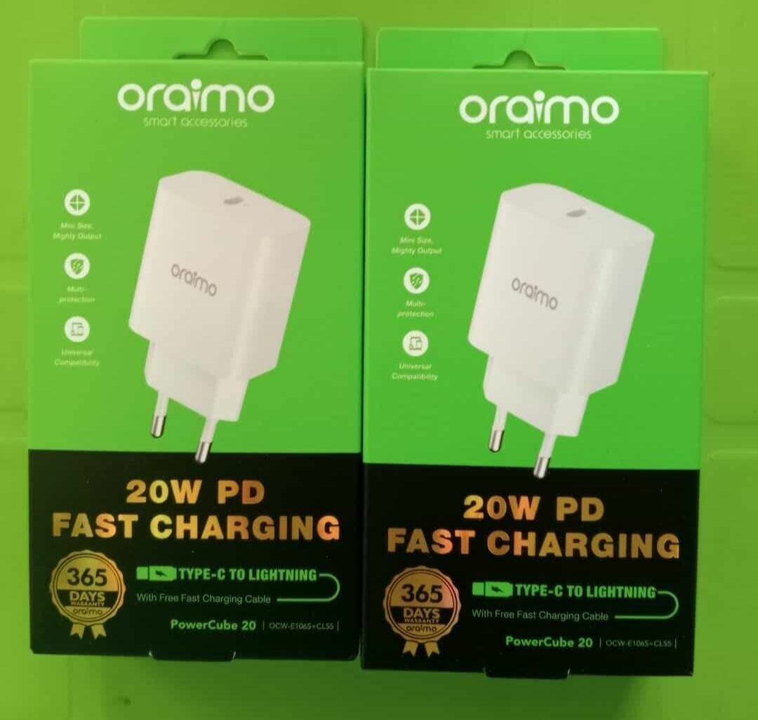 Oraimo Chargeur Rapide 20W