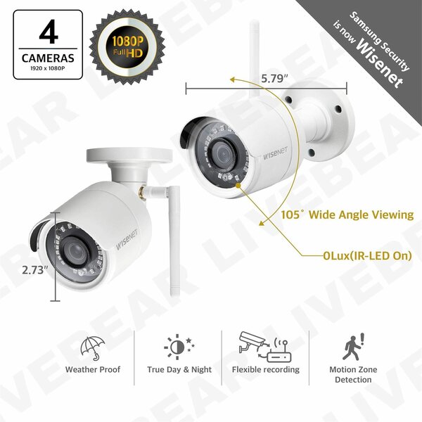 Samsung Wisenet Camera  NVR security System