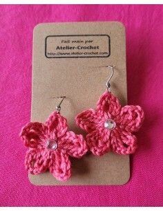Boucles d'oreilles crochet DIY