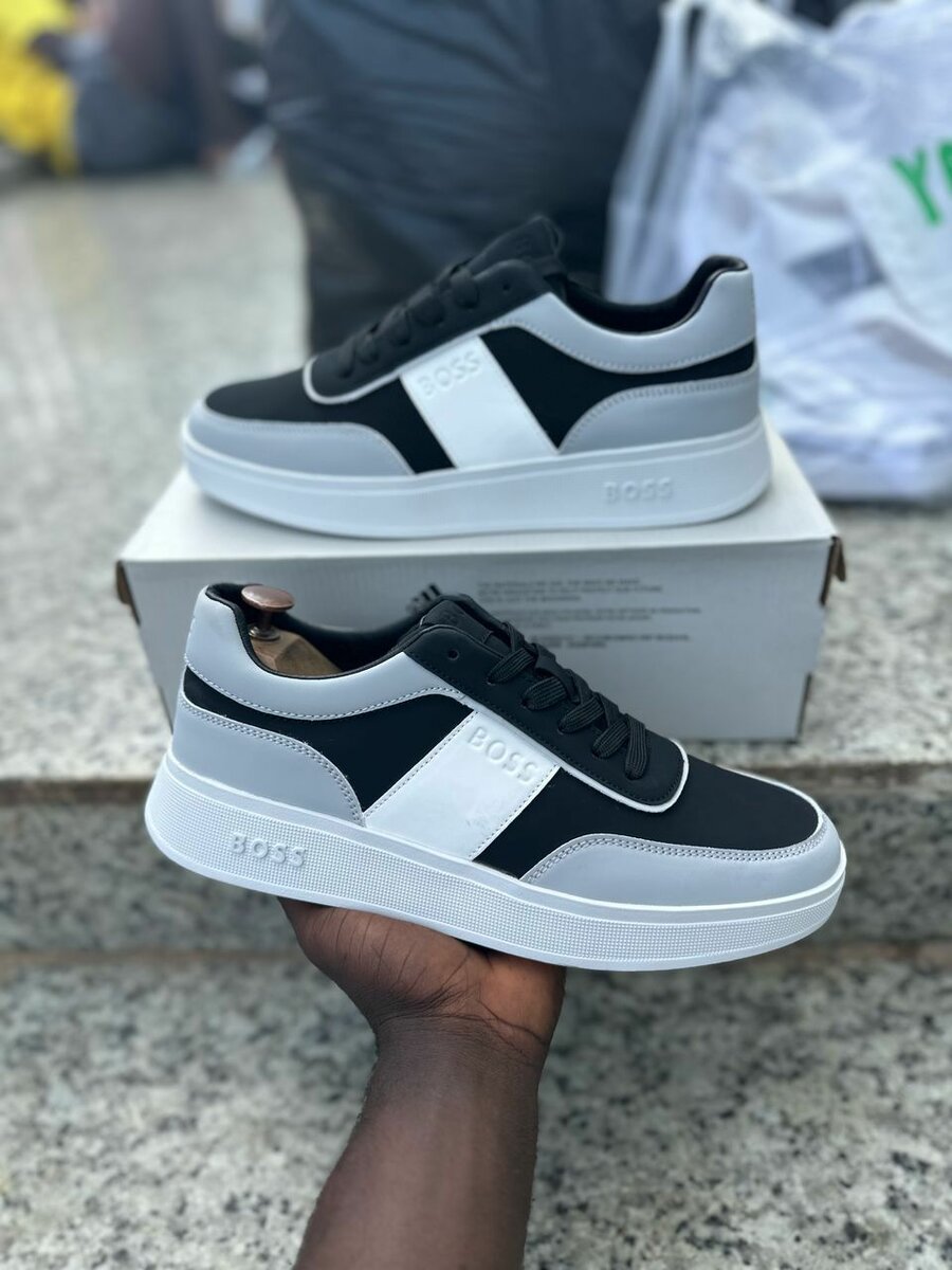 Sneakers en cuir élégants pour hommes