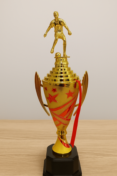 Trophée de Football en Or