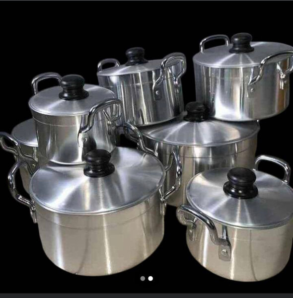 Batterie de cuisine inox 10 pièces