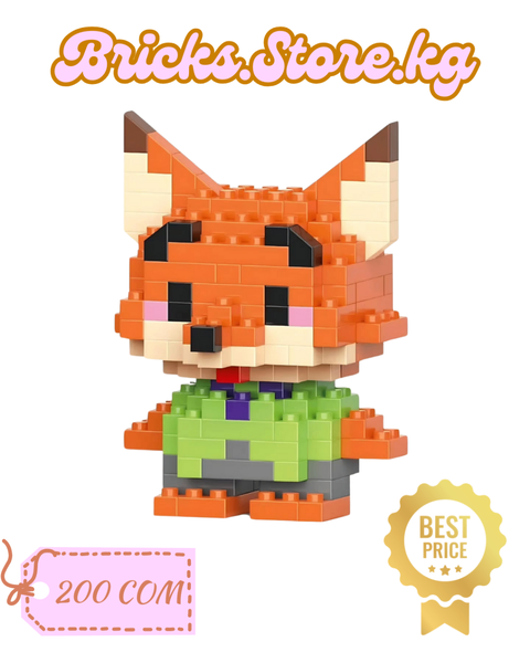 Nick Wilde Mini Lego