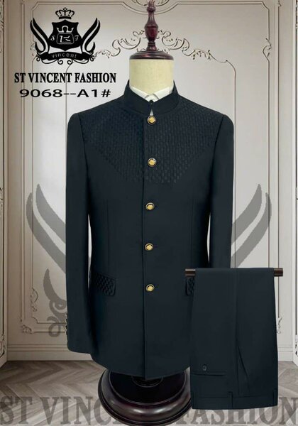 Costume Homme Élégant Noir