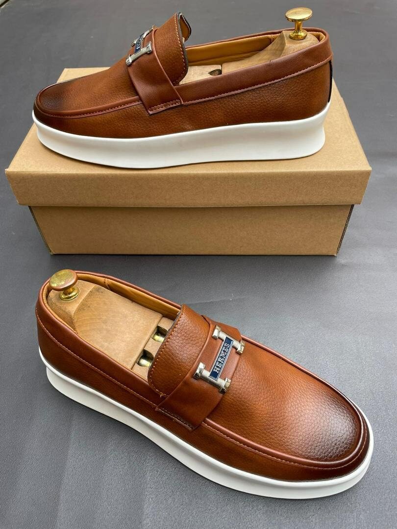 Mocassins en cuir élégants