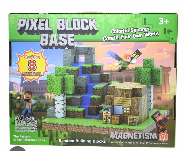 Pixel Block Base Magnetism