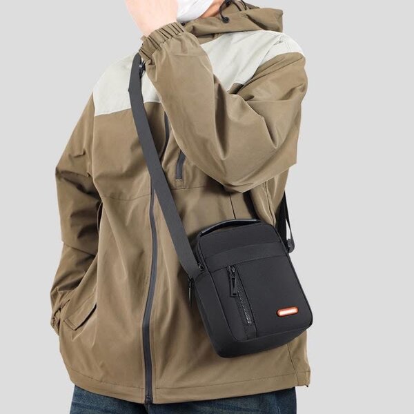 Sac bandoulière portable pour homme