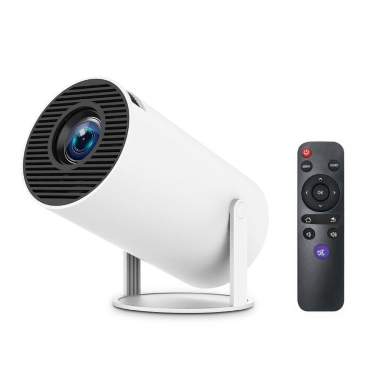 HY30OPRO Mini Projector HD 720P Hard Resolve 4K Support AV1