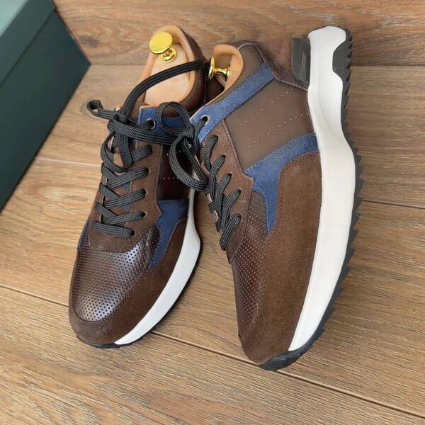 Sneakers homme cuir élégant