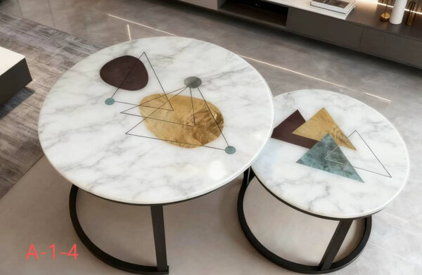 Tables basses en marbre design