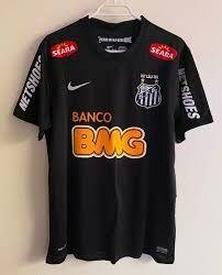 Maillot Santos noir 2012