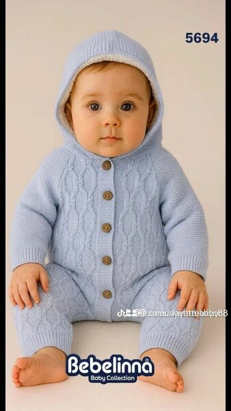 Combinaison Bébé Tricotée