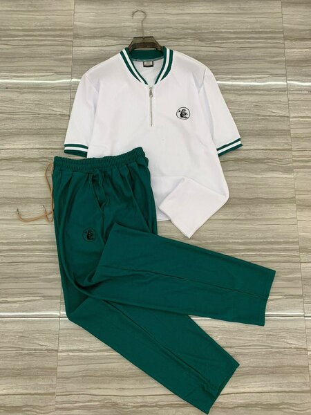 Ensemble décontracté zippé