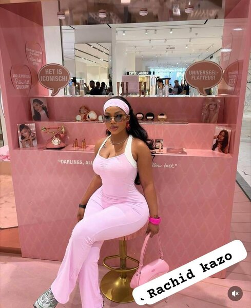 Combinaison de sport rose