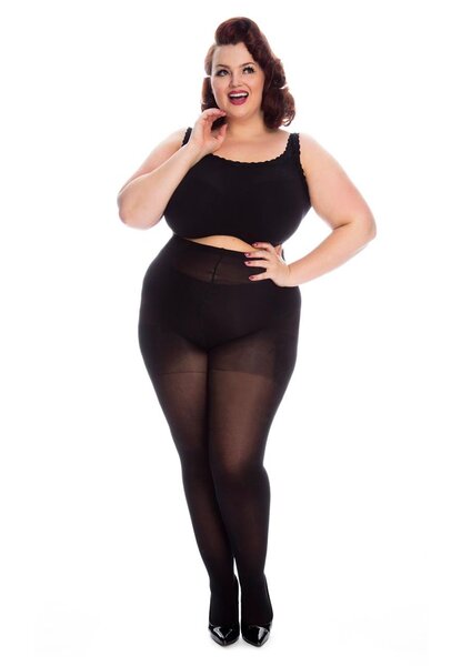 Collants bas noirs grands