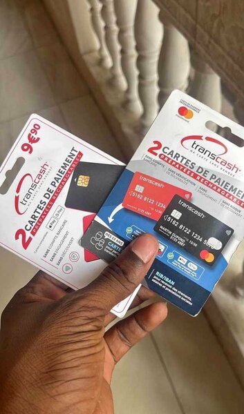Carte transcash disponible