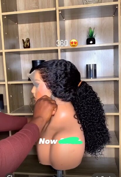 20 inches 360 SDD pixie curl