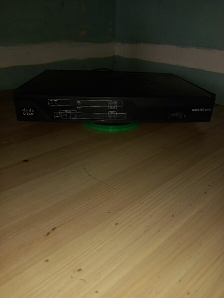 Cisco 881 k9 series Czech Republic made