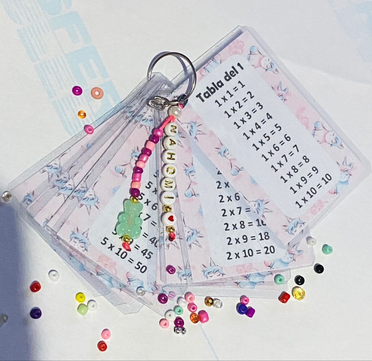 Porte-clés éducatif personnalisé