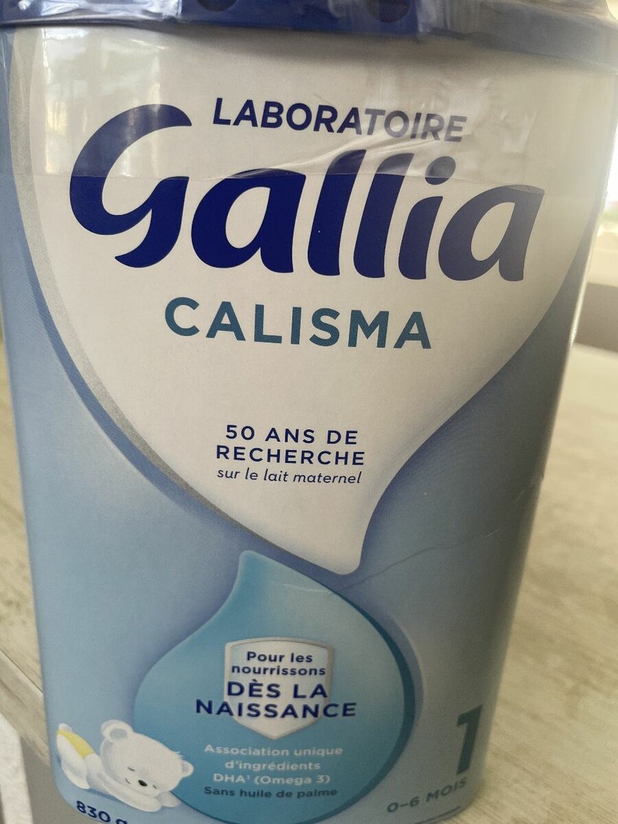 Lait Infantile Gallia Calisma
