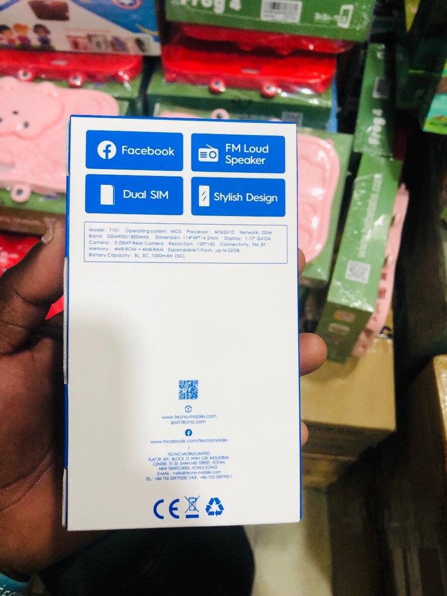 Téléphone Tecno T101 Dual SIM