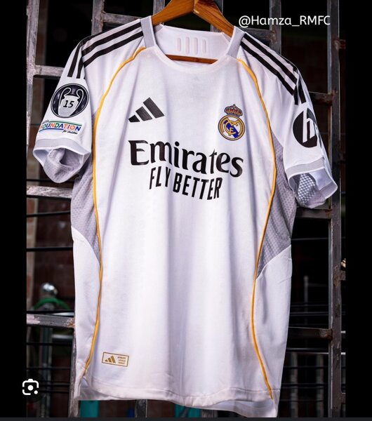 Maillot de réal saison 2026