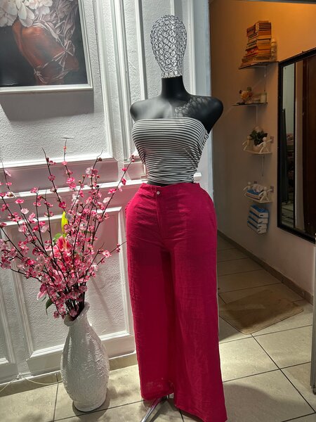 Ensemble chic femme rose