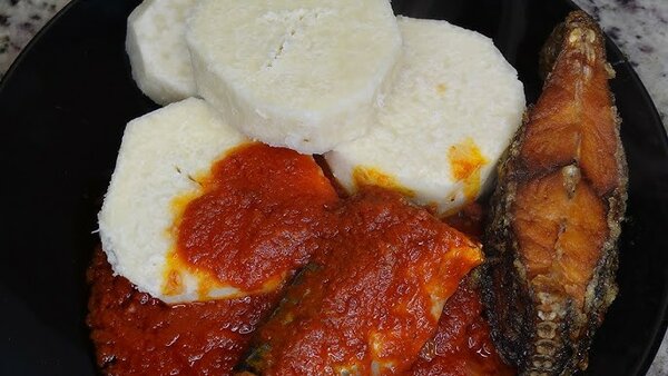 Délice de poisson et igname