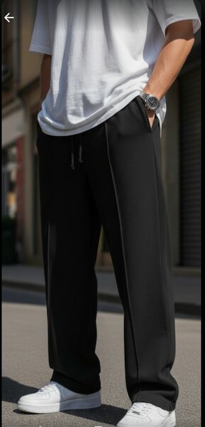 Pantalon Jogging Homme Noir