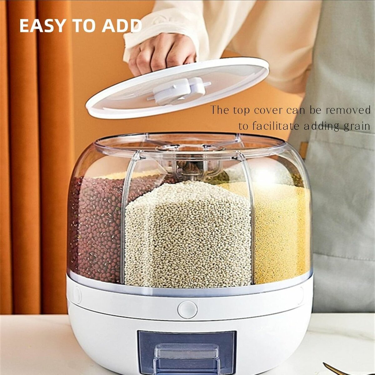 L size 360°Rotatable dispenser