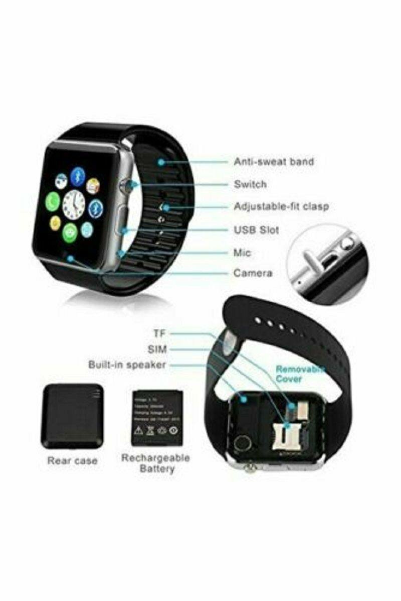 Montre intelligente connectée à puce