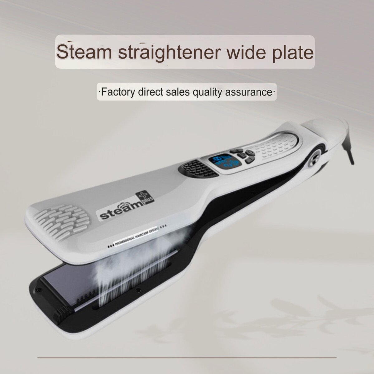 Steam plus straight hair