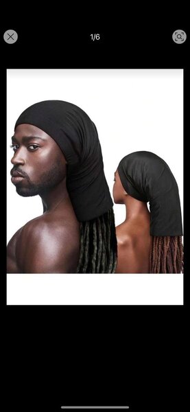 Bandana multifonction noire x4