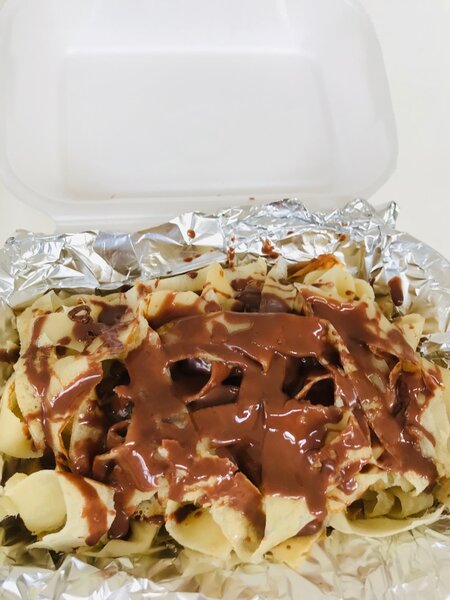 Fettuccine Crêpes au Nutella