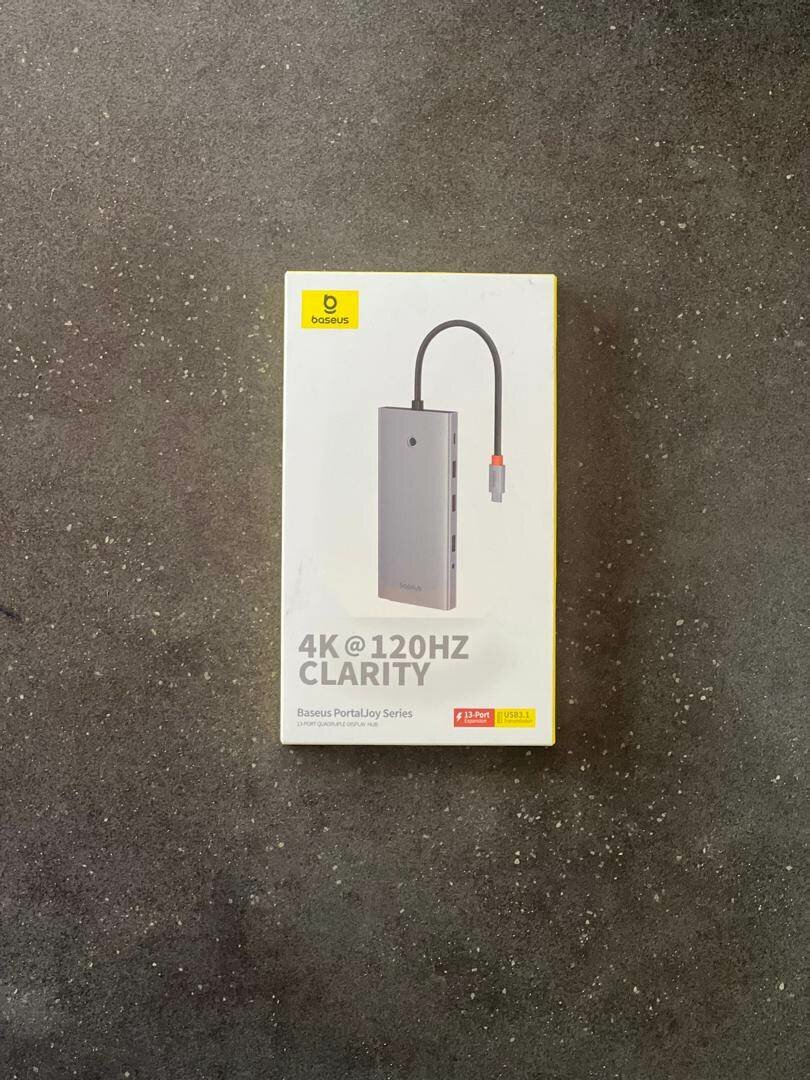 Laptop Docking Station, Baseus 13-in-1 USB C Docking Station