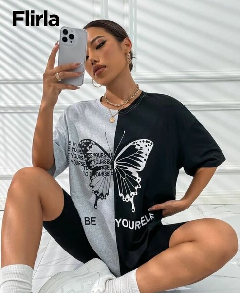 T-shirt shein pour femme