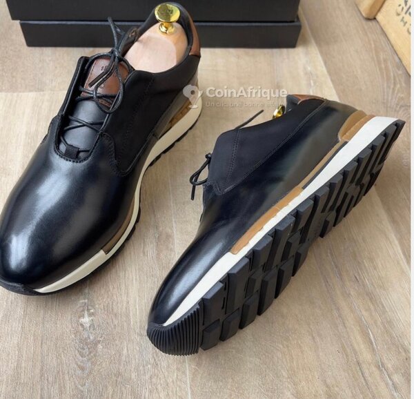 Chaussures Derby en cuir élégantes