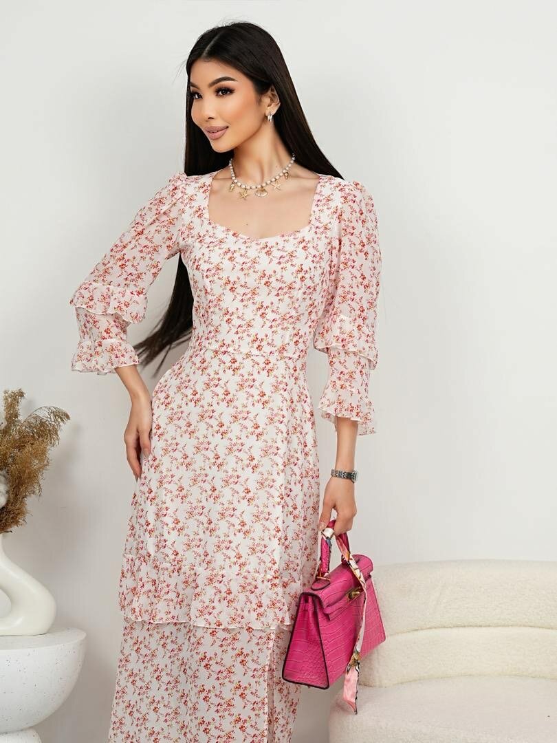 Шифоновая платья