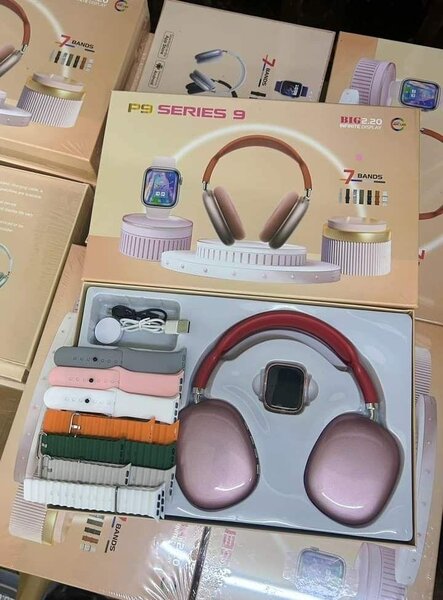 Smart watch with headset