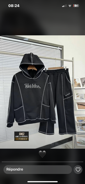 Survêtement Homme Noir Stylé