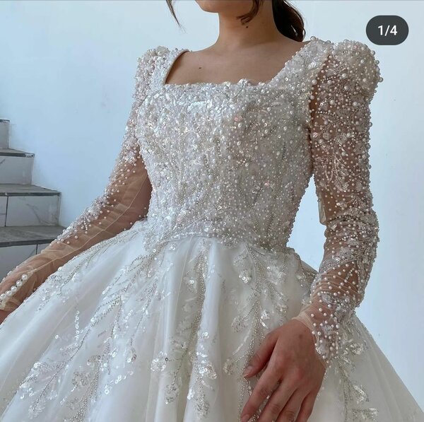 Свадебное платье, пышное