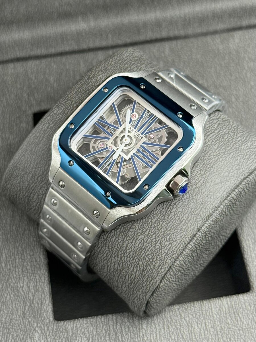 Montre squelette cartier