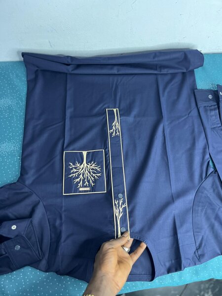 Boubou homme brodé élégant