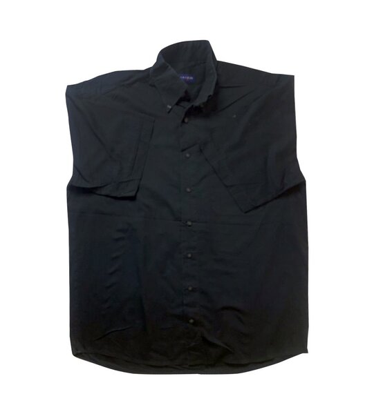 Chemise noire classique homme