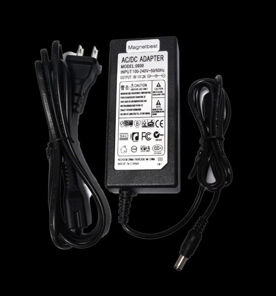 BOSS EFFECTS 9V POWER SUPPLY ADAPTER