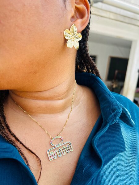 Collier Pendentif Ethnique Élégant