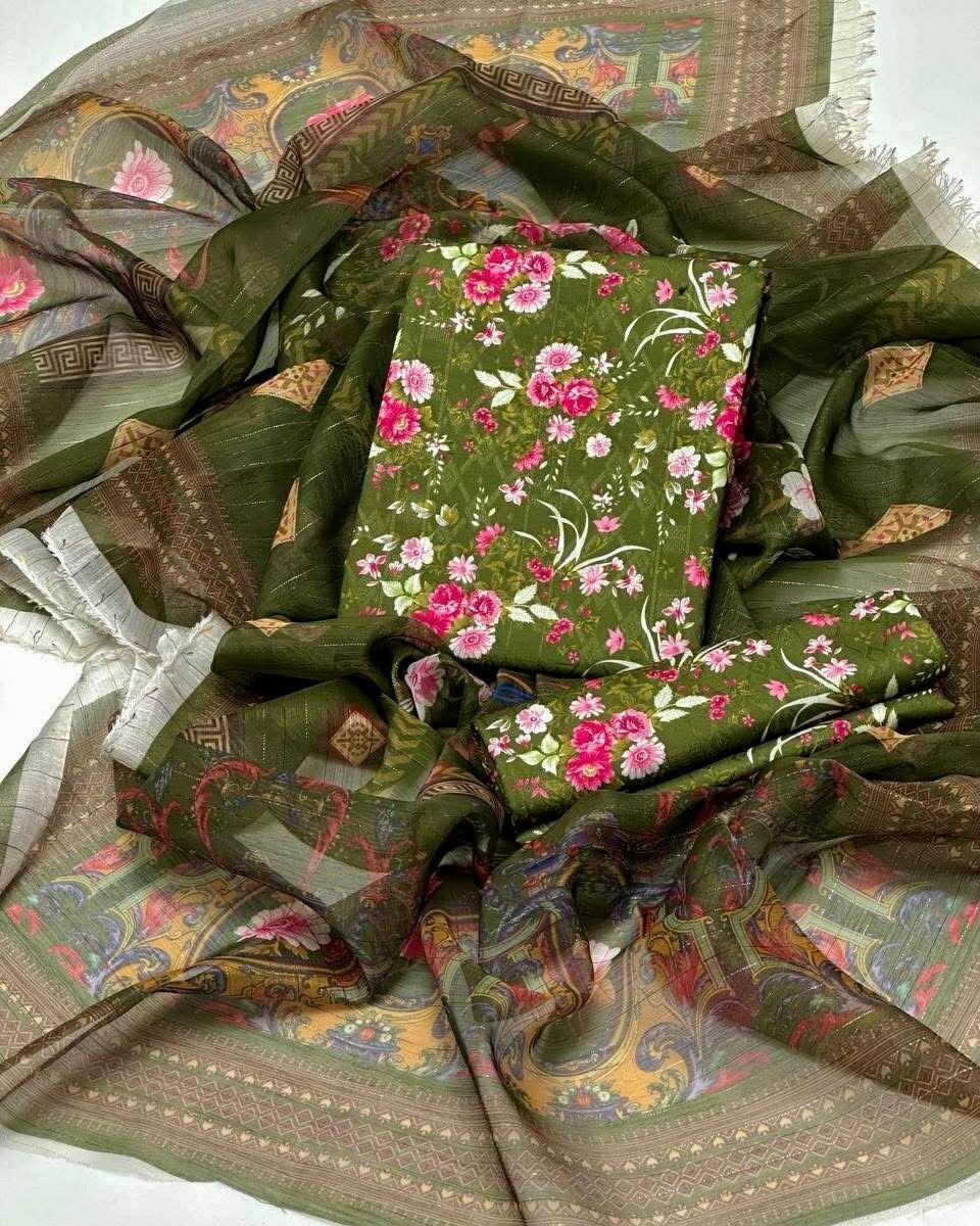 Swiss jacquard lawn 7 colours available dc free